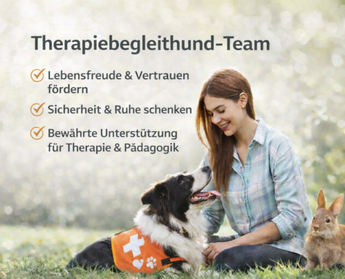 Bildkachel Therapiebegleithund-Team